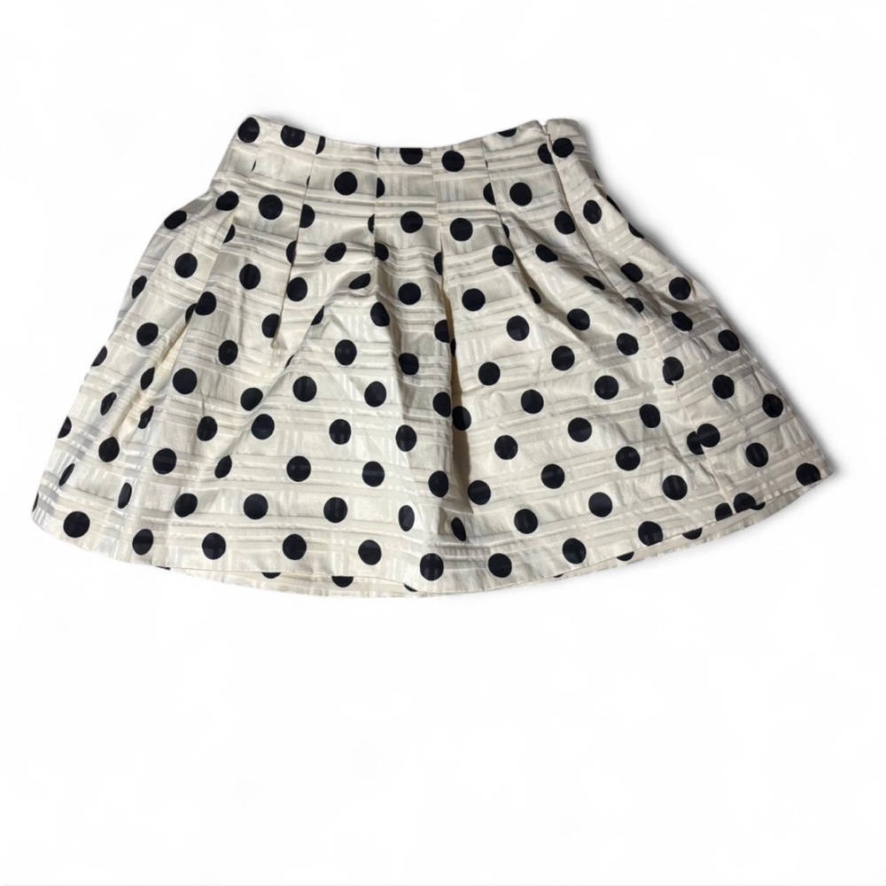 Banana Republic Black and White Bubble Mini Skirt